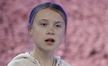 L'attivista Greta Thunberg