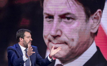 Matteo Salvini e Giuseppe Conte