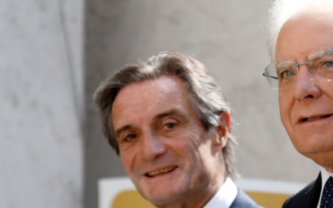 Attilio Fontana e Sergio Mattarella