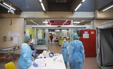 Coronavirus, ospedale di Torino