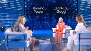 Con Gianni insieme per 32 anni, Che coraggio.... Che gaffe della Power sul marito scomparso della Goggi. E la Venier invece...