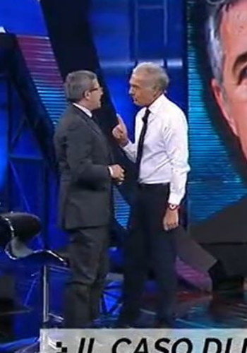 <span style= font-weight: bold;>"A me che aiuto la mafia non lo dice". Pedullà, accusa oscena contro Giletti. Testa a testa, rissa in diretta | </span><span style=color: rgb(153, 0, 0);><span style= font-weight: bold;>Video</span></span>