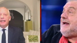 Ma cosa sta dicendo? Lei prende soldi!. Vissani travolge Peter Gomez: da Giletti processo al direttore del Fatto | Video