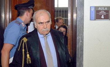 l'avvocato Jacopo Pensa in tribunale