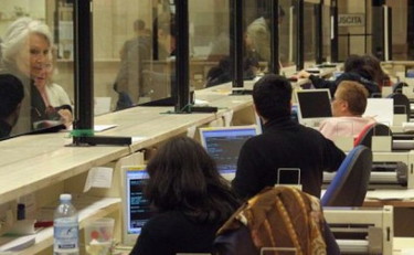 Pubblico impiego in un interno