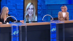 Feste particolari. Da dove si collega Lorella Cuccarini: Covid, una scoperta bruttissima prima di Amici