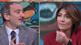 Allora al posto della tua faccia.... Nessuna censura per Libero? Senaldi risponde alla Petrini | Video