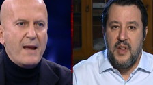 "Se li comprano? Peggio per loro". Minzolini lo provoca e Salvini azzanna: scontro in tv