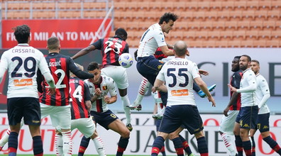 Serie A, il Milan ritrova la vittoria a San Siro: 2-1 al Genoa, Champions più vicina
