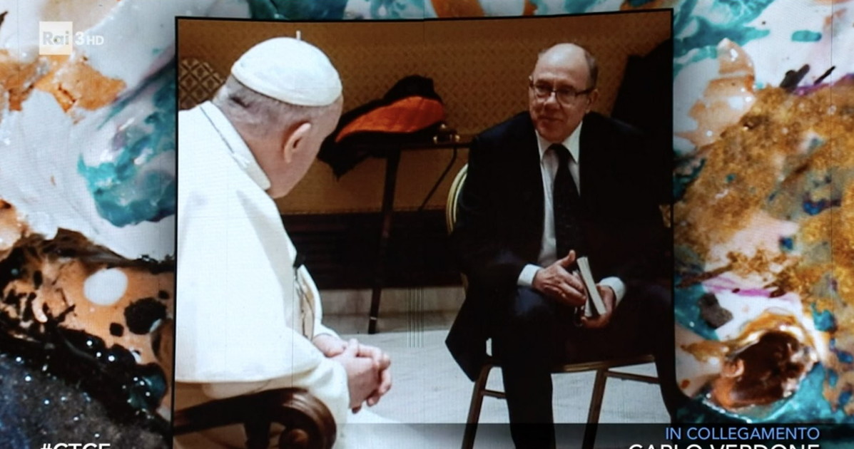 Il Papa Da Che Tempo Che Fa