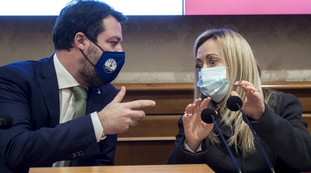 Effetto-coprifuoco per Salvini e Meloni, in quanti passano con Lega e FdI: centrodestra, un sondaggio decisivo?