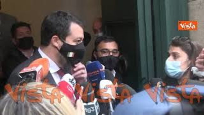 Salvini: “Dichiarazioni di Durigon gravi? No. Visto il processo non credo nell'influenza”