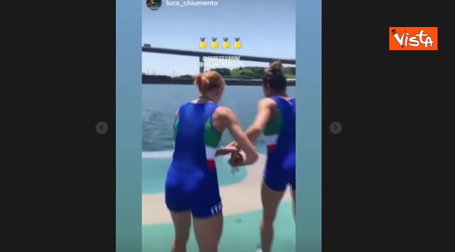 Tokyo 2020, Valentina e Federica? Un tuffo per celebrare la loro impresa storica: che oro!