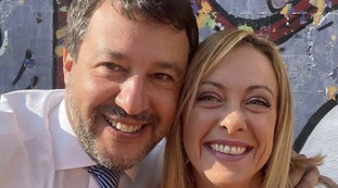 This is our fate. Salvini-Meloni, the photo that wipes out the delusions of the left (and a message to the Cav)