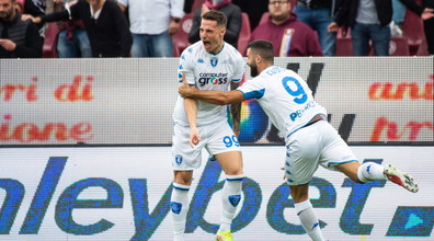 L'Empoli passa all'Arechi, 4-2 alla Salernitana: debutto choc per il mister Colantuono