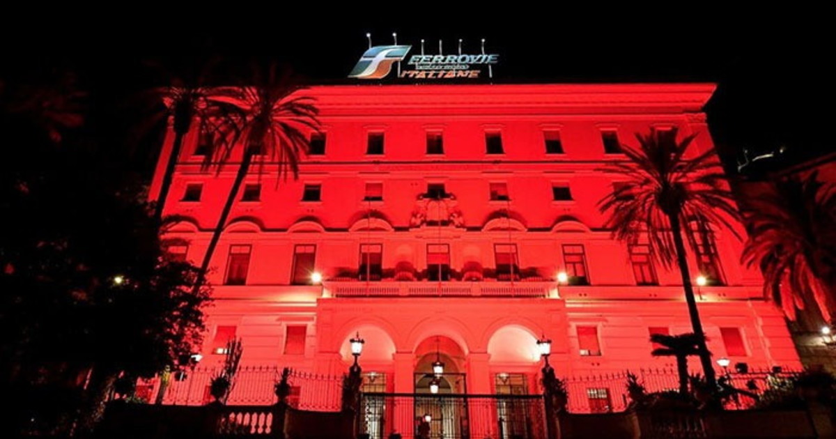 Libero Quotidiano: Le Fs si tingono di arancione per celebrare la Giornata internazione contro la violenza sulle donne