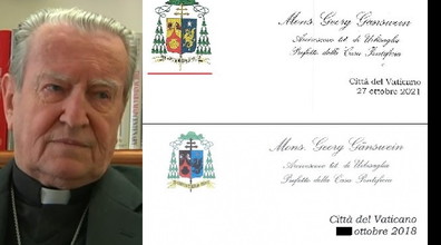 Il cardinal Montezemolo svela: Benedetto XVI rifiutò lo stemma da