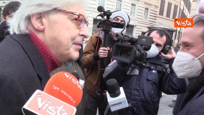 Quirinale, la rabbia di Vittorio Sgarbi: