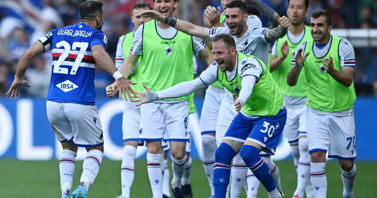Samp travolgente, si complica l Samp travolgente, si complica l