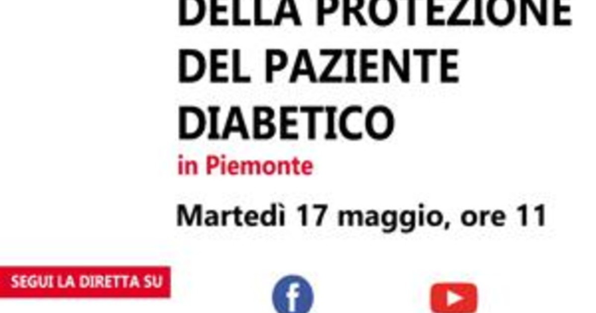 Piemonte, "Pre Occupiamoci della protezione del paziente diabetico": segui la diretta su Adnkronos Piemonte, "Pre Occupiamoci della protezione del paziente diabetico": segui la diretta su Adnkronos