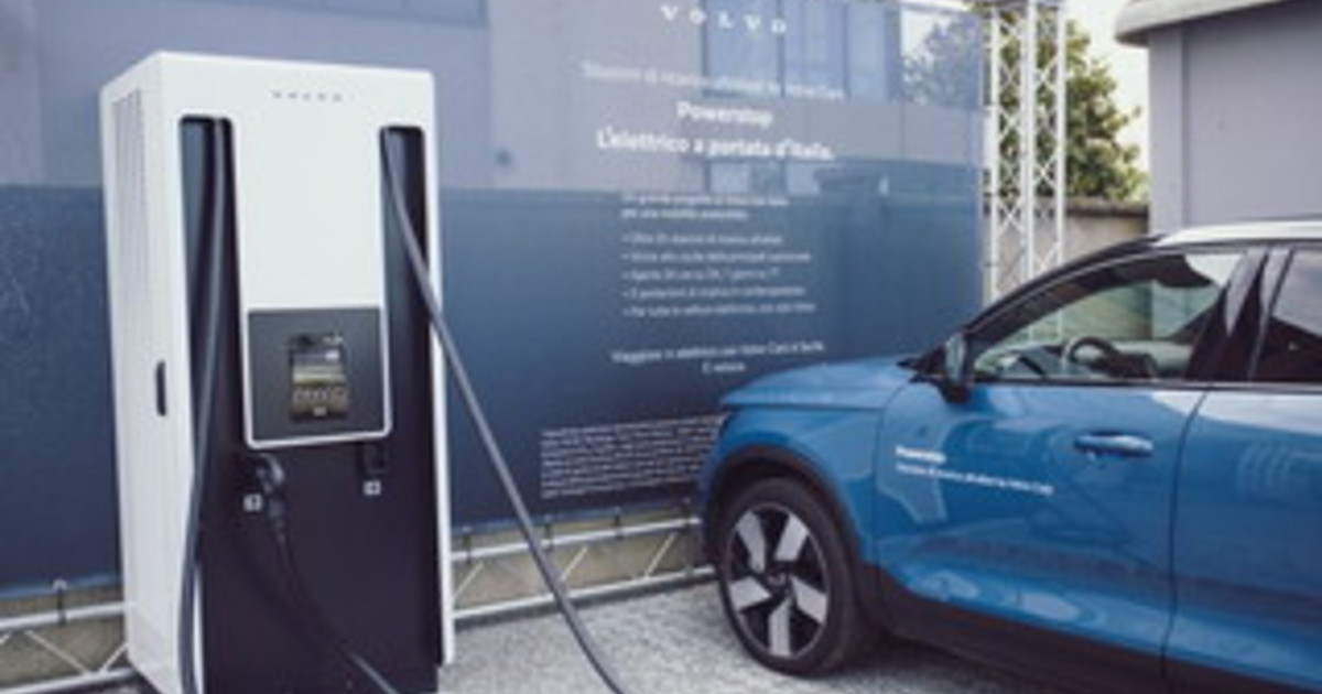 Volvo, arriva anche in Piemonte la rete ultrafast di ricarica Volvo, arriva anche in Piemonte la rete ultrafast di ricarica