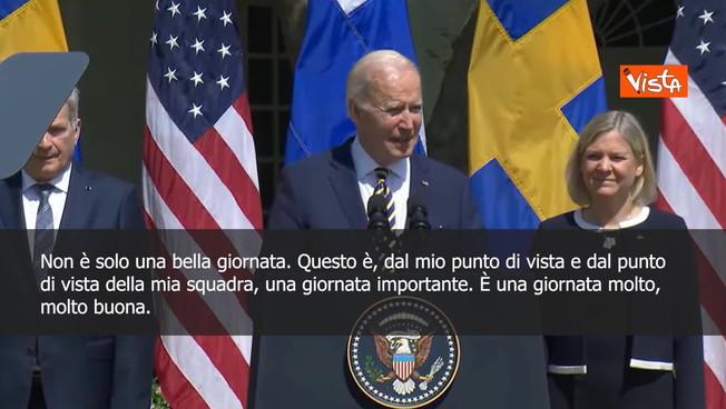 Finlandia e Svezia nella Nato? Biden: