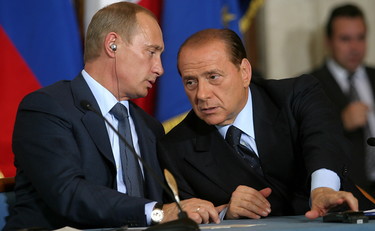 Putin e Berlusconi  