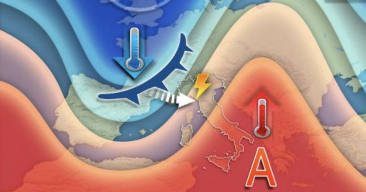 Tra poche ore cambia tutto: dove arriva la "batosta atlantica", ecco la mappa del maltempo Tra poche ore cambia tutto: dove arriva la "batosta atlantica", ecco la mappa del maltempo