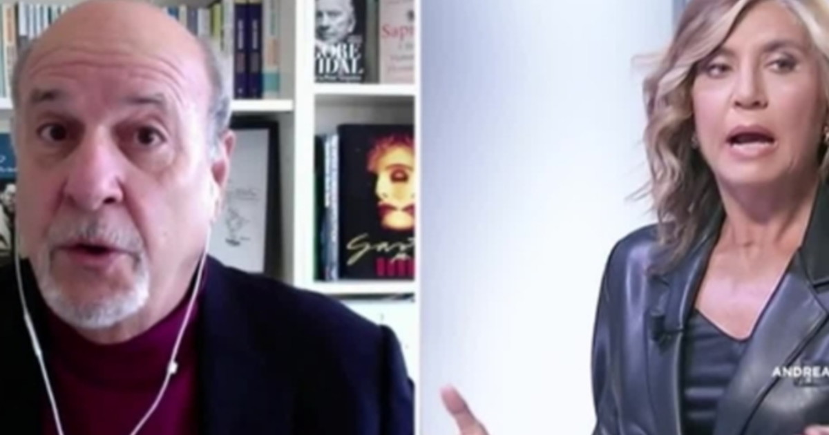 "Se devo commentare quel manzo crudo...": Alan Friedman insulta Berlusconi, Myrta Merlino lo ferma "Se devo commentare quel manzo crudo...": Alan Friedman insulta Berlusconi, Myrta Merlino lo ferma