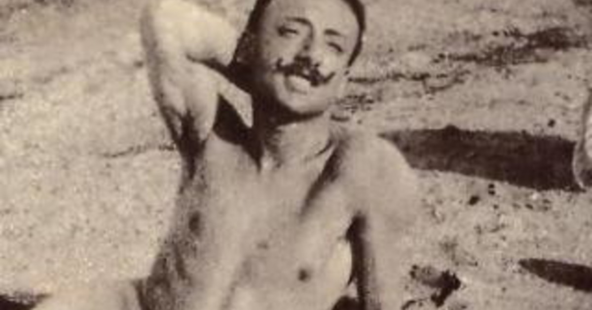 Gabriele D'annunzio da giovane