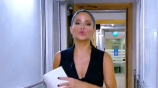 Veronica Gentili intervista Conte: Mi sono appena cambiata, In studio vestita così: da infarto | Video
