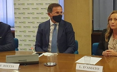 La presentazione di Digithon con Francesco Boccia e Letizia d'Amato