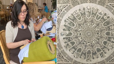 La merlettaia filosofa racconta : l'arte del tombolo fra storia, arte, medicina e moda