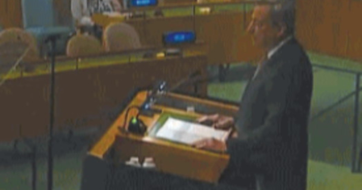 Draghi umiliato all'Onu: mentre lui parla... la foto della vergogna | Guarda