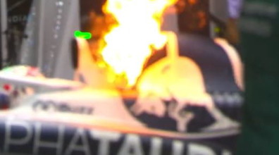 F1 horror, Gasly va a fuoco: l'incendio nel box dell'Alpha Tauri | Video