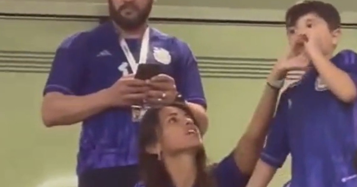 Il gestaccio del figlio di Leo Messi in tribuna: la madre sconvolta