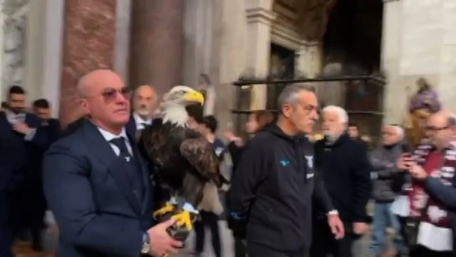 Addio Mihajlovic: la Lazio arriva ai funerali con l'aquila Olimpia