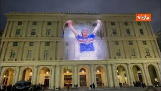 Vialli, l'omaggio da brividi della Regione Liguria