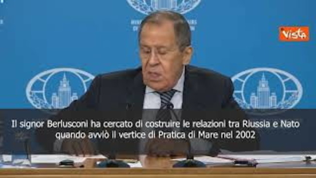 Lavrov, 'Berlusconi ha contribuito': rivelazione-chiave