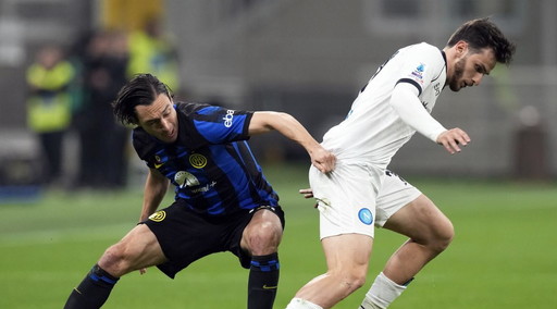 Frenata Inter: con il Napoli è solo 1-1