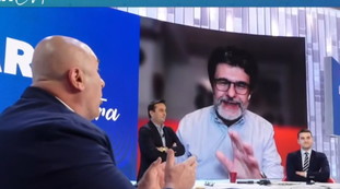 Ho paura fisica di lui: Luca Bottura lo provoca, Bandecchi lo zittisce in un lampo | Video