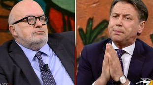 Se vuoi ti do il numero: Storace zittisce Conte in diretta | Video