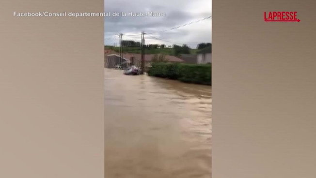 Maltempo in Francia, l'Alta Marna finisce sott'acqua Libero Quotidiano