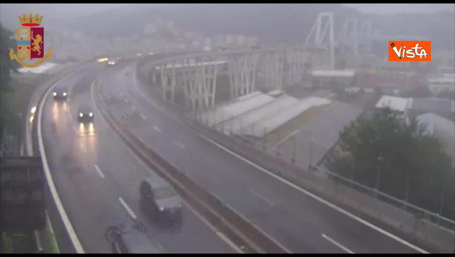 Ponte Morandi, l'anniversario della tragedia: ecco la sequenza del crollo