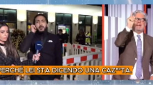 La farsa è lei! Dice una sonora cazz***: Del Debbio fa a pezzi l'ospite che straparla di razzismo | Video