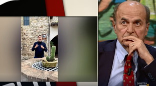 Questa gentaglia qui: Bersani fuori controllo: come insulta Meloni e Salvini da Floris | Video