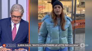 Ecco cosa penso. Ilaria Salis difende chi occupa le case? De Debbio non si contiene | Video