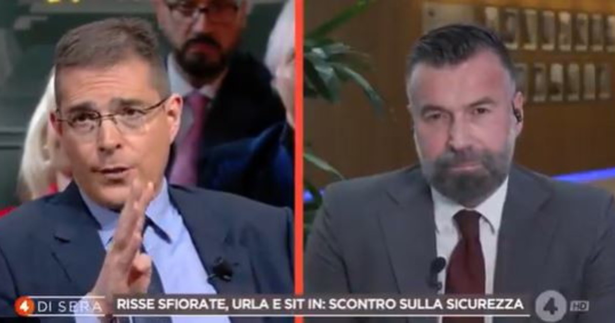 4 di sera capezzone d224 una lezione a zan avete capito che gli italiani hanno paura