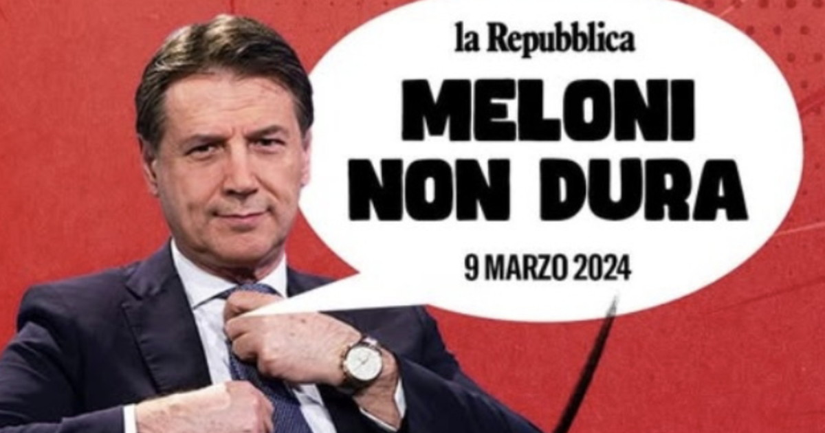 meloni non dura altra figuraccia conte spianato dalla premier