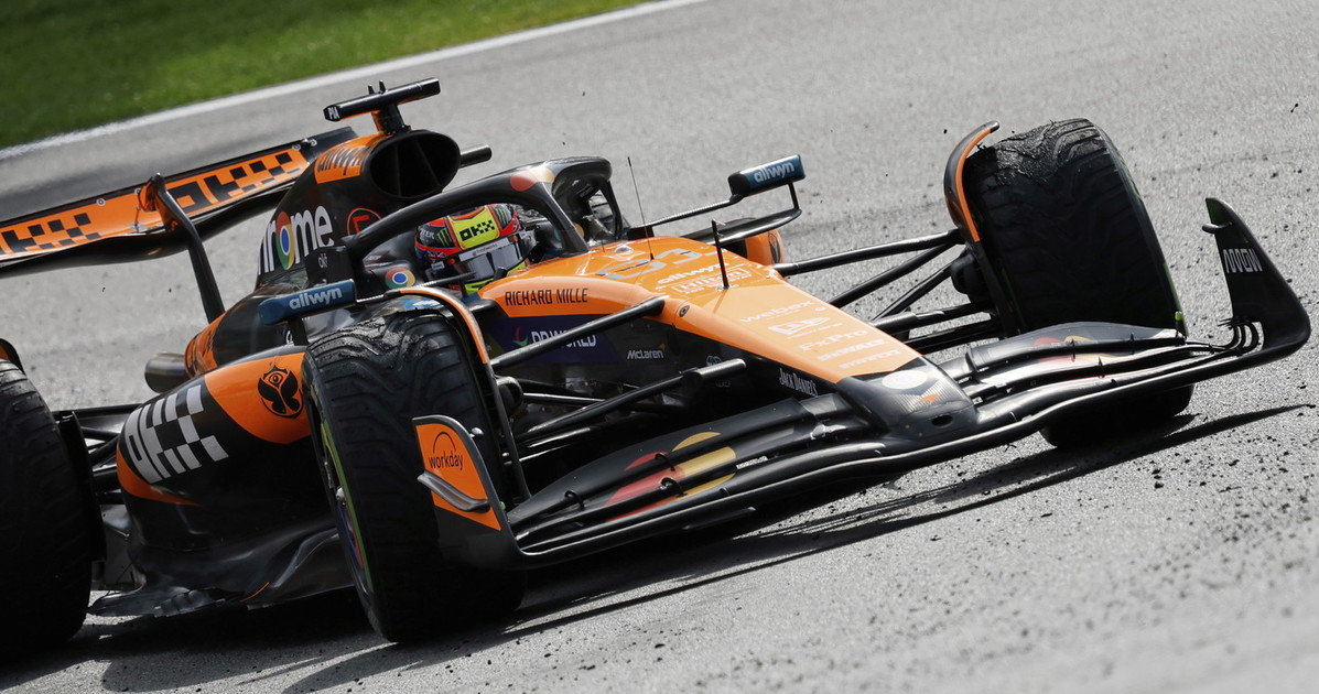 f1 gp belgio capolavoro piastri a spa terzo leclerc